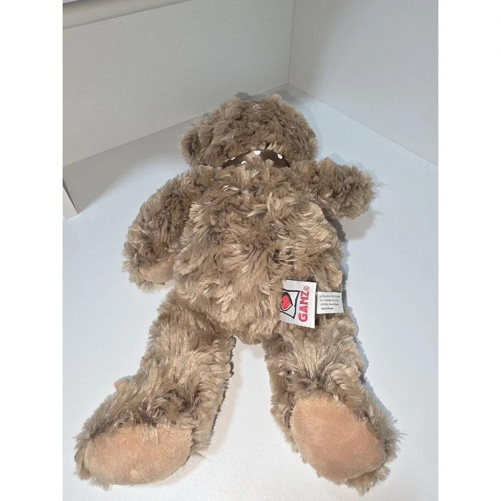 Ganz Brown Plush Teddy Bear with‎ Polka Dot Bow – 11